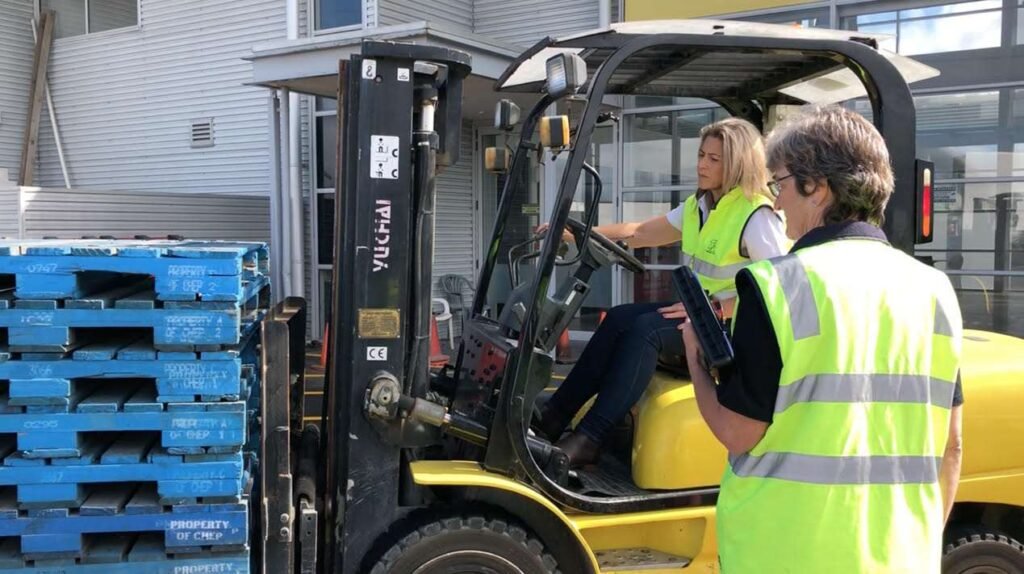 Forklift licensing process in New Zealand